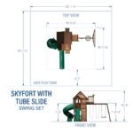 Skyfort II With Spiral Tube Slide - Image 2
