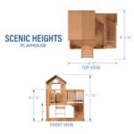 Scenic Heights Wooden Playhouse - Image 2