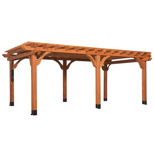 aklart-product-60-image-1-1 Backyard Discovery 20′ x 12′ Beaumont Pergola – Premium Cedar Wood, Sturdy & Elegant Design - Image 1