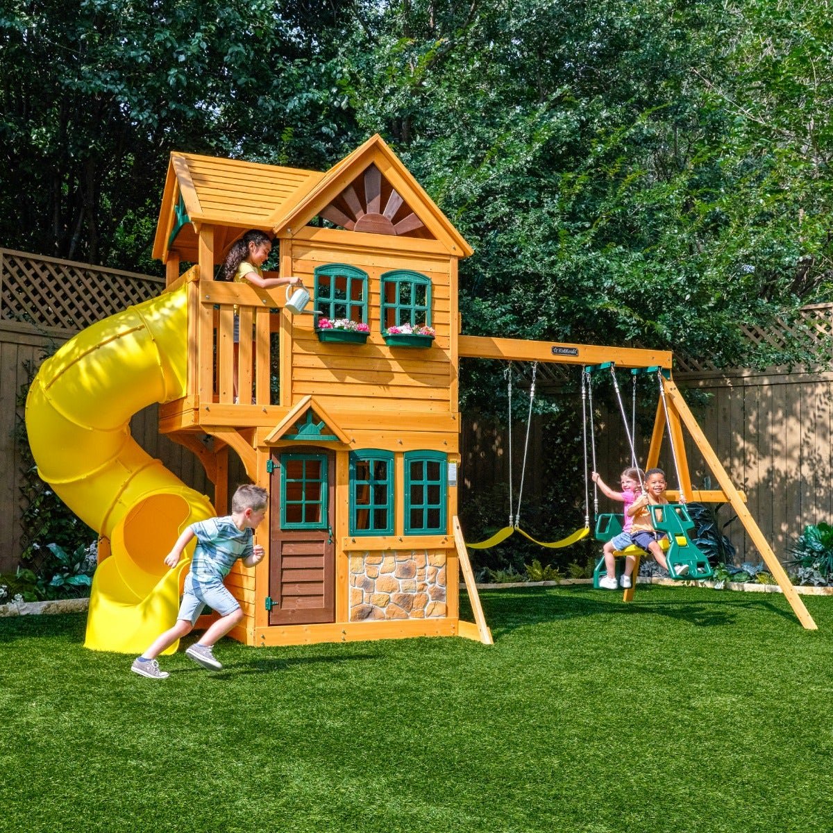 f23890_rsm_1 Boulder Station Swing Set - Installation Available - Image 1