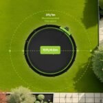 JumpFlex HERO 15 Backyard Outdoor Trampoline for Kids with Net & Ladder - Image 6