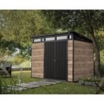 Keter Signature Pine/Graphite DecoCoat Shed 9×7 - Image 2