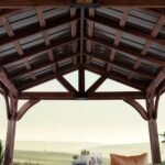 Arlington 12′ X 12′ Solid Wood Patio Gazebo - Image 10
