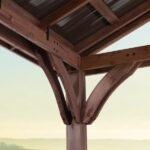 Arlington 12′ X 12′ Solid Wood Patio Gazebo - Image 7