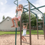 Lifetime Powder Coated Steel Swing Set with 4 Swing(s) , 1 Slide(s) - Image 7