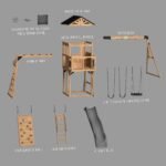 Dover Bay Swing Set with Monkey Bars - Image 13