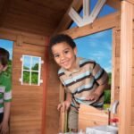 Scenic Heights Wooden Playhouse - Image 4